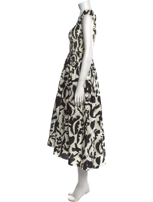 La Ligne Printed Long Dress
