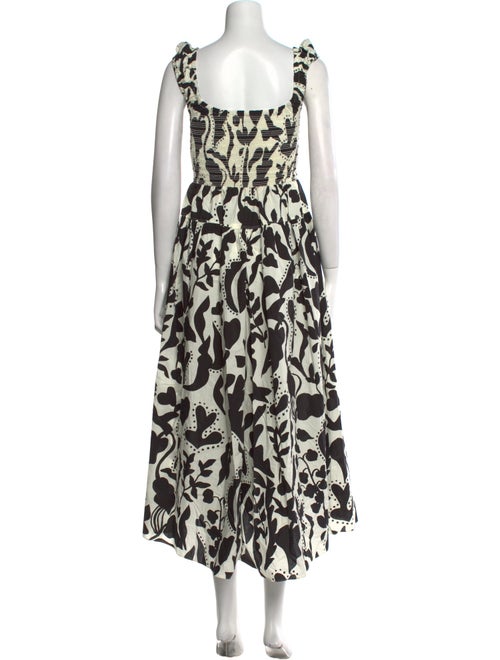 La Ligne Printed Long Dress