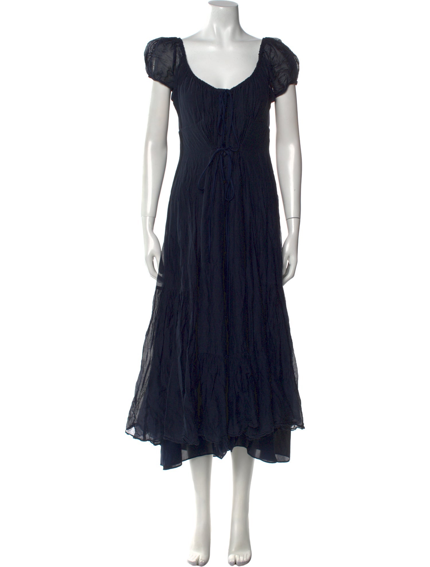 La Ligne Scoop Neck Long Dress