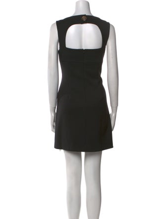 La Ligne Square Neckline Mini Dress