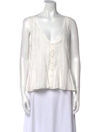 La Ligne V-Neck Sleeveless Top