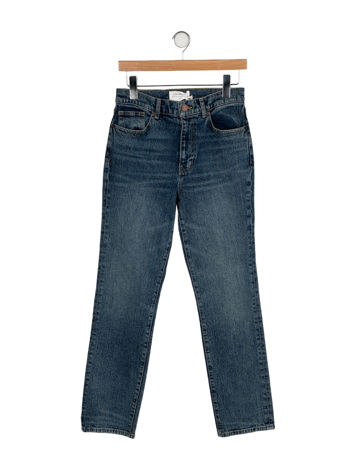 La Ligne Mid-Rise Straight Leg Jeans w/ Tags