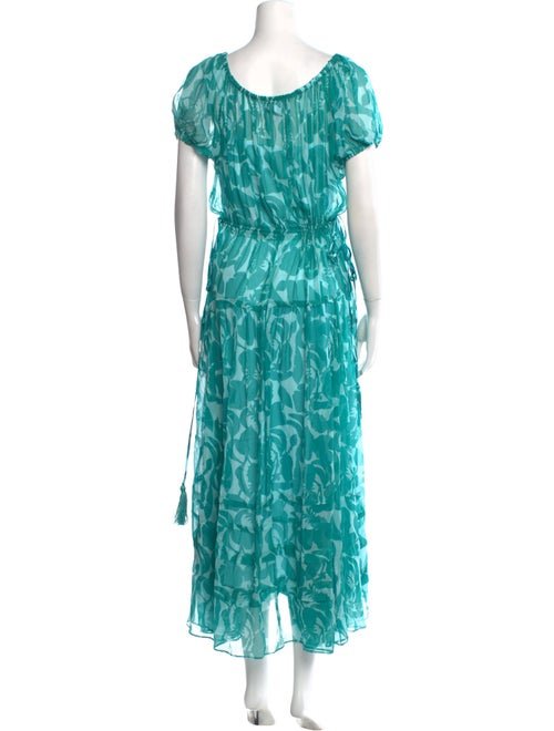 La Ligne Printed Long Dress