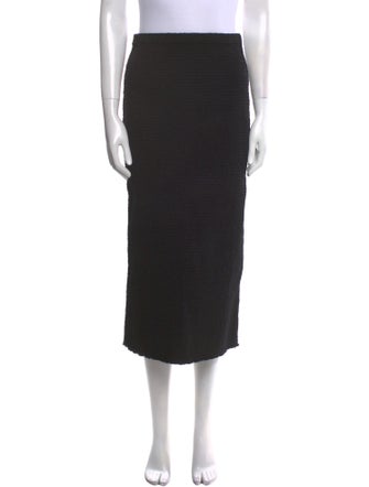 La Ligne Midi Length Skirt