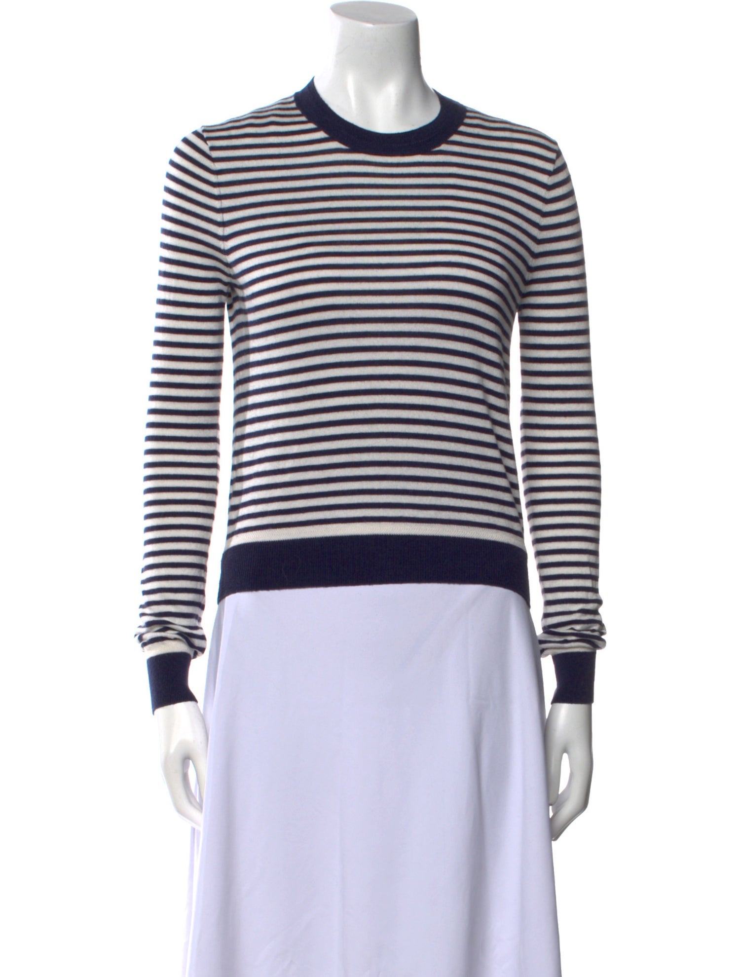 La Ligne Silk Striped Sweater