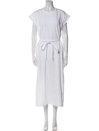 La Ligne Crew Neck Long Dress