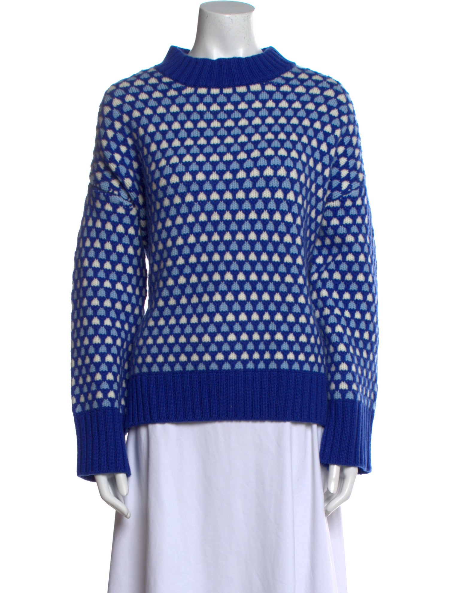 La Ligne Wool Printed Sweater