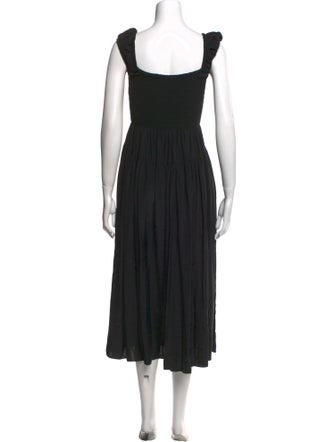 La Ligne Silk Midi Length Dress