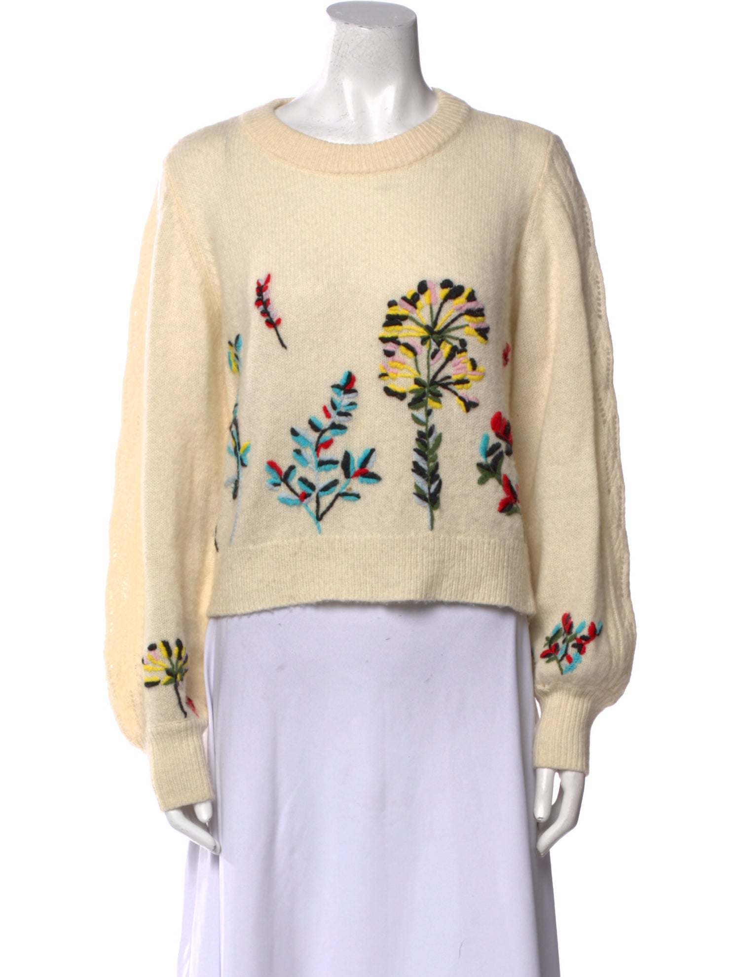 La Ligne Wool Printed Sweater