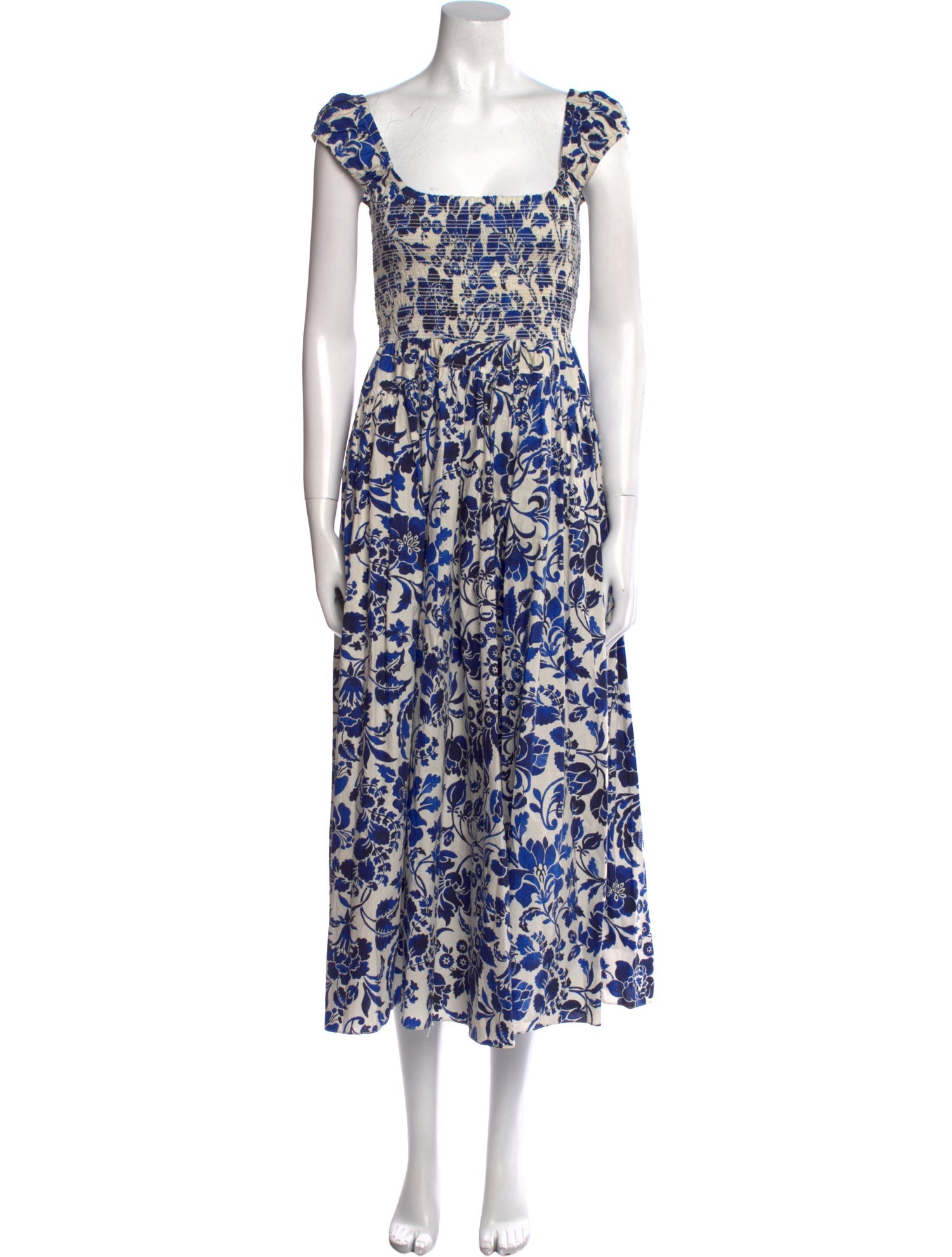 La Ligne Floral Print Long Dress