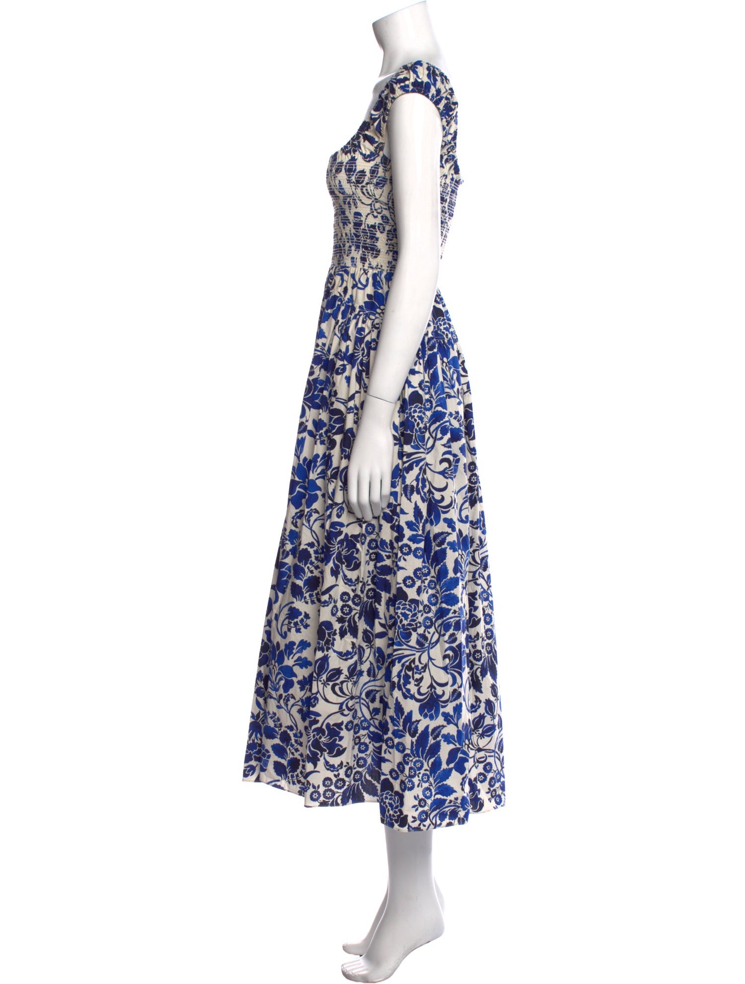 La Ligne Floral Print Long Dress