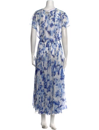 La Ligne Tie-Dye Print Long Dress