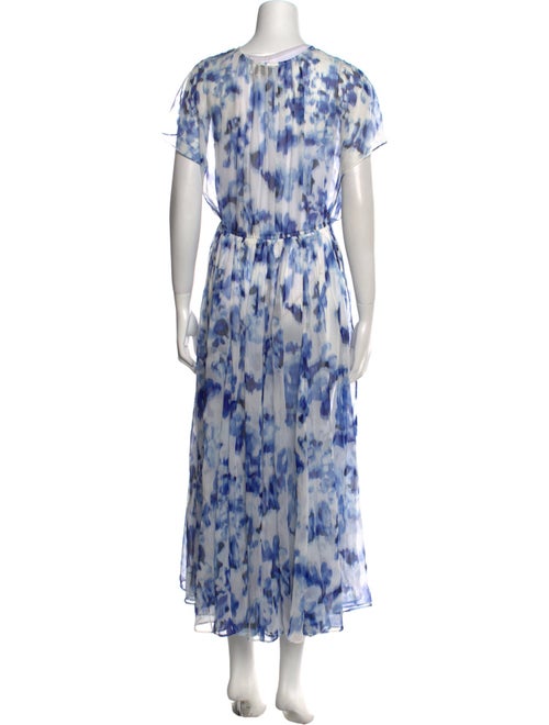 La Ligne Tie-Dye Print Long Dress
