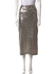 La Ligne Sequin Embellishments Midi Length Skirt
