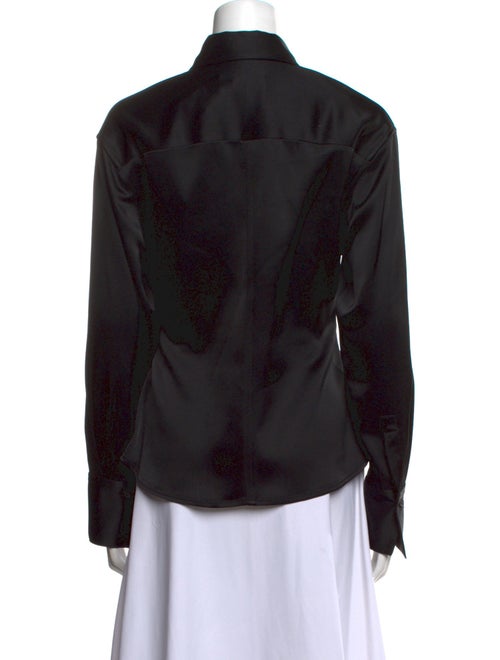 La Ligne Long Sleeve Button-Up Top