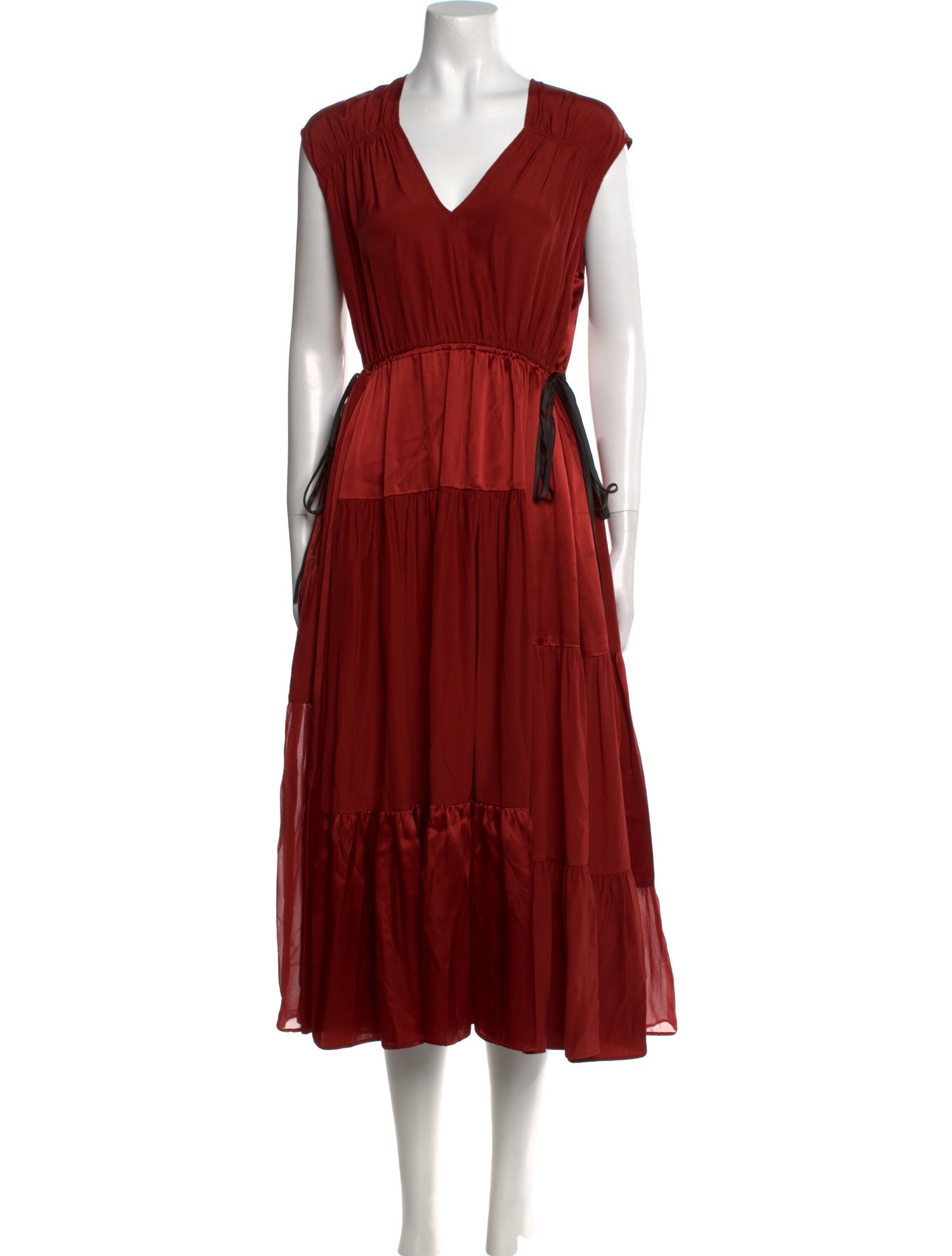 La Ligne Silk Long Dress