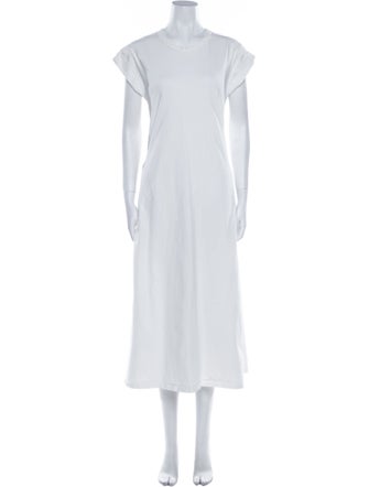 La Ligne Crew Neck Long Dress