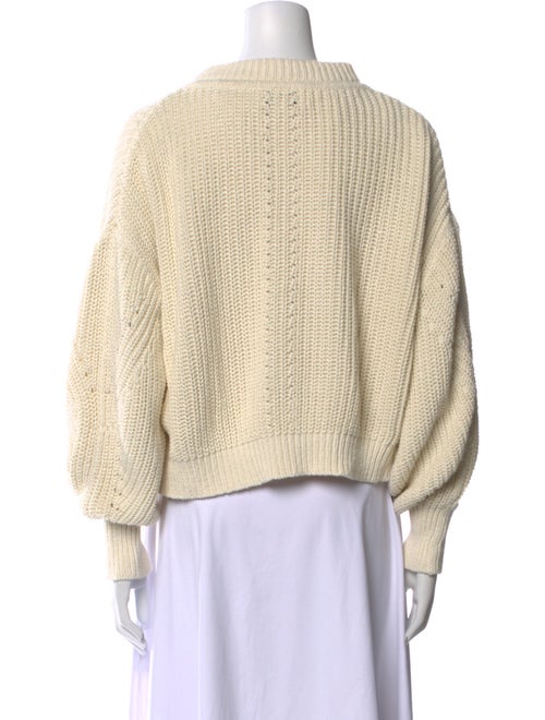 La Ligne Mock Neck Long Sleeve Sweatshirt