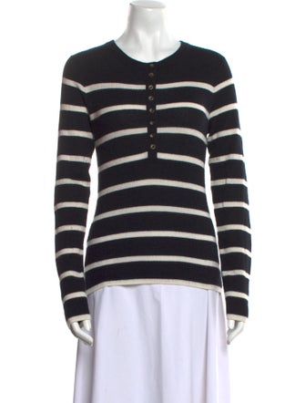 La Ligne Cashmere Striped Top