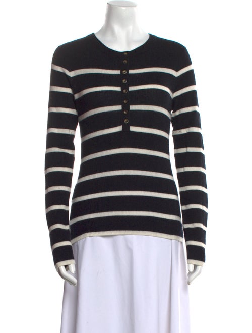 La Ligne Cashmere Striped Top