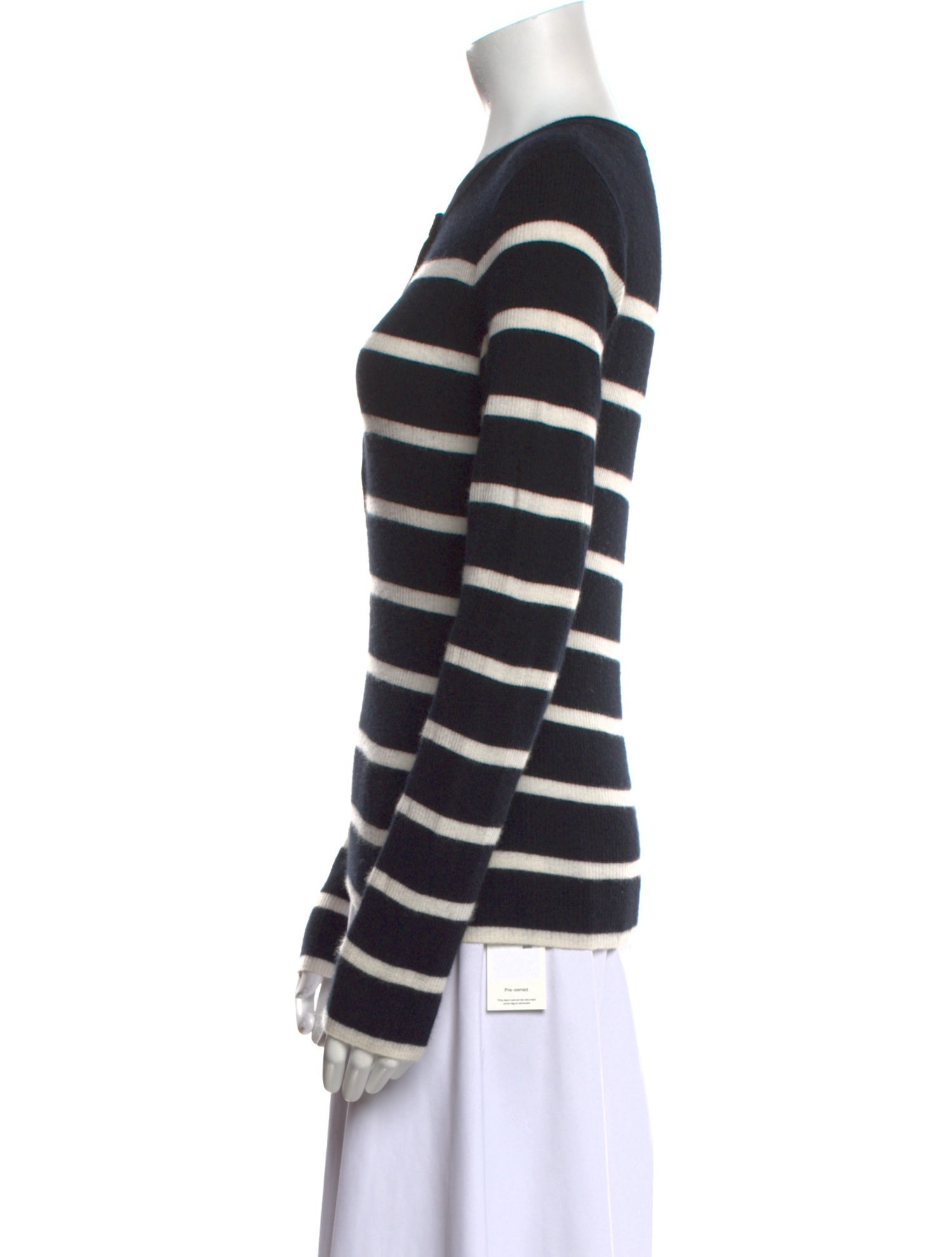La Ligne Cashmere Striped Top