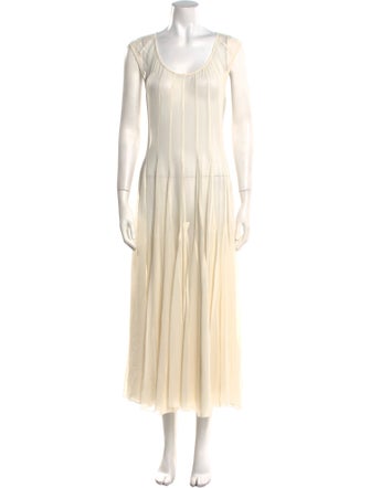La Ligne Scoop Neck Long Dress