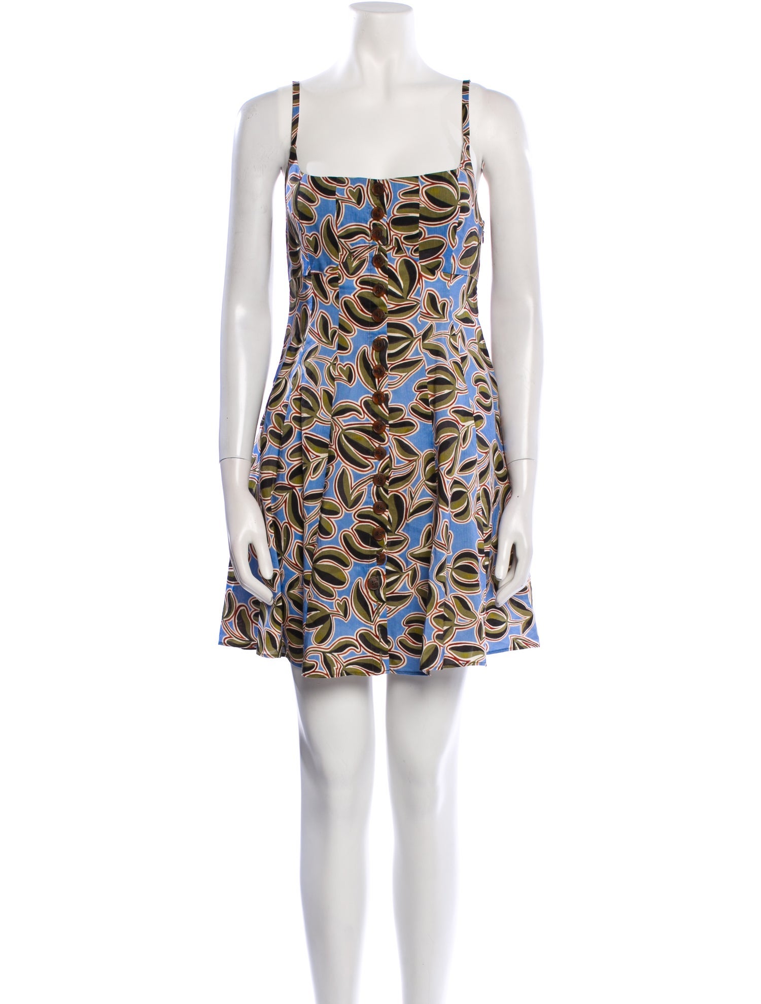 La Ligne Printed Mini Dress