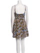 La Ligne Printed Mini Dress