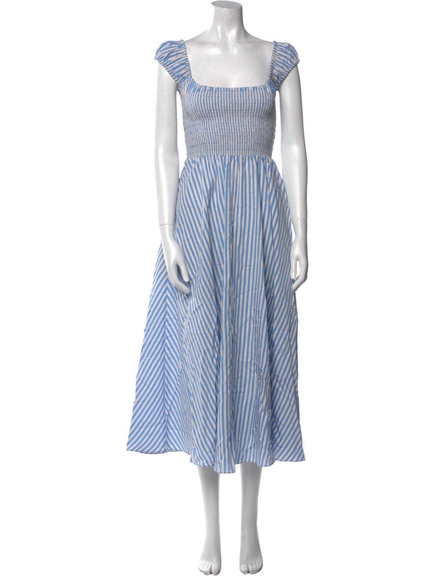 La Ligne Striped Long Dress