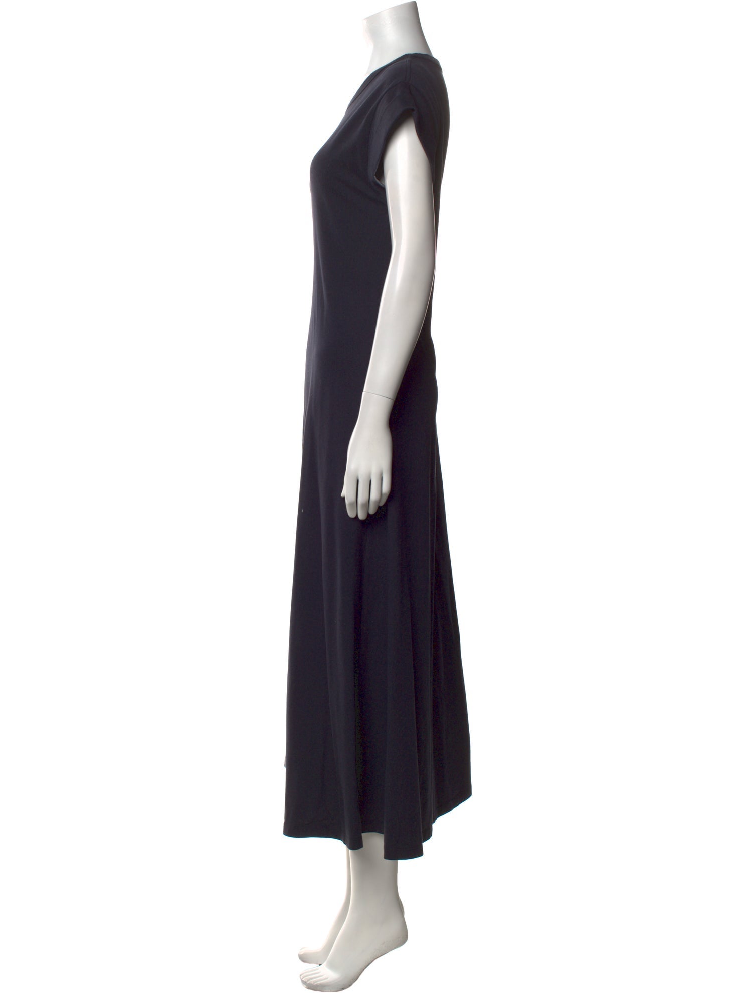 La Ligne Crew Neck Midi Length Dress