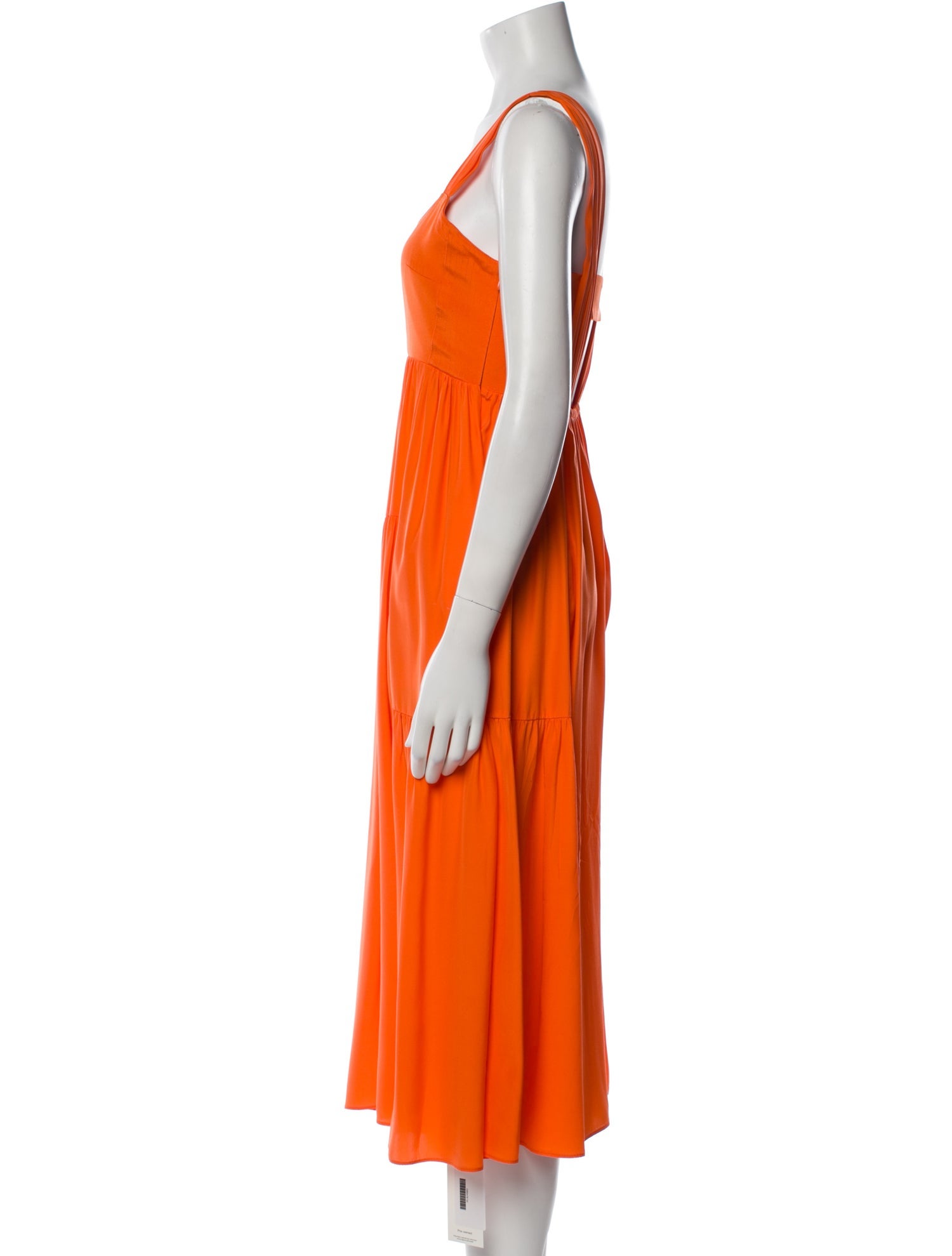 La Ligne Silk Midi Length Dress