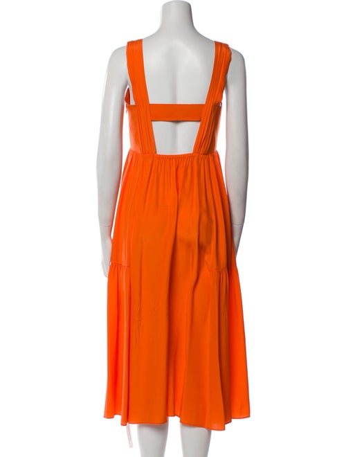 La Ligne Silk Midi Length Dress