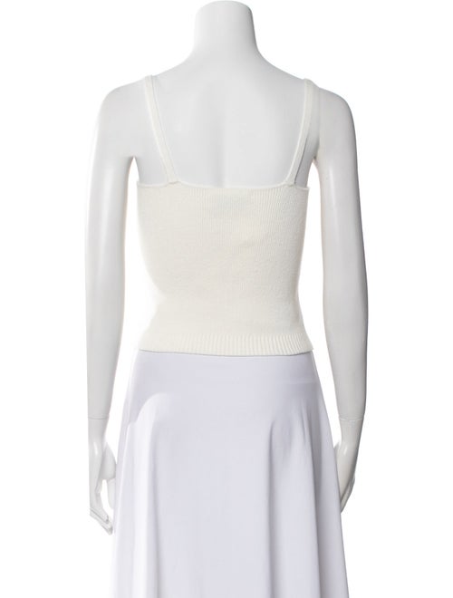 La Ligne V-Neck Sleeveless Crop Top