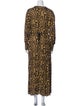 La Ligne Printed Long Dress