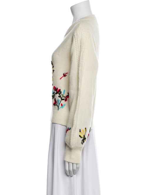 La Ligne Wool Graphic Print Sweater