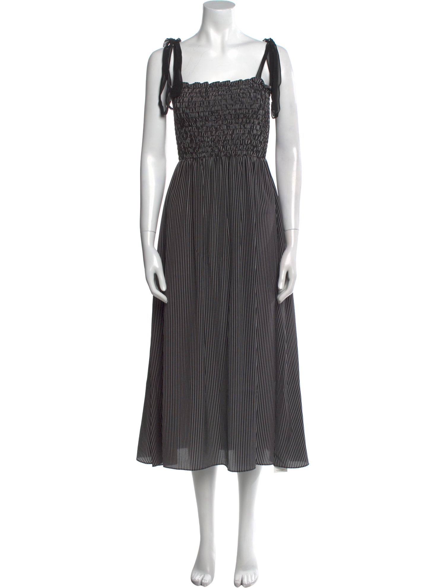 La Ligne Silk Midi Length Dress