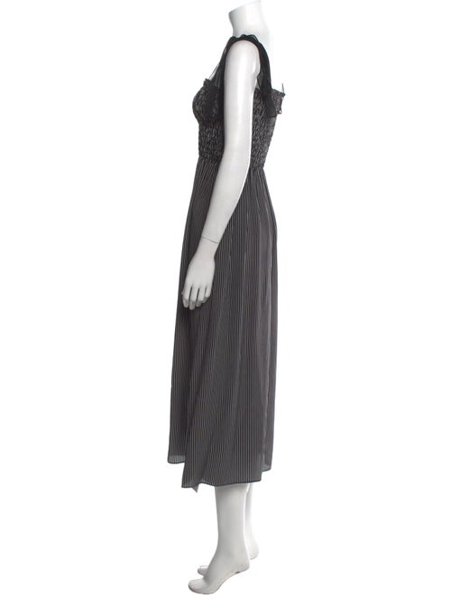 La Ligne Silk Midi Length Dress
