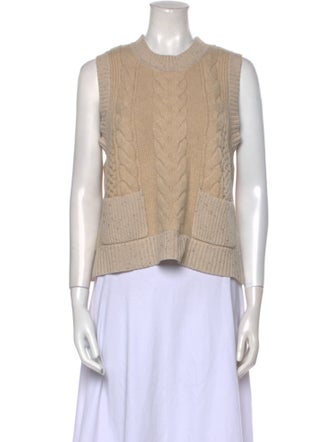 La Ligne Merino Wool Crew Neck Sweater