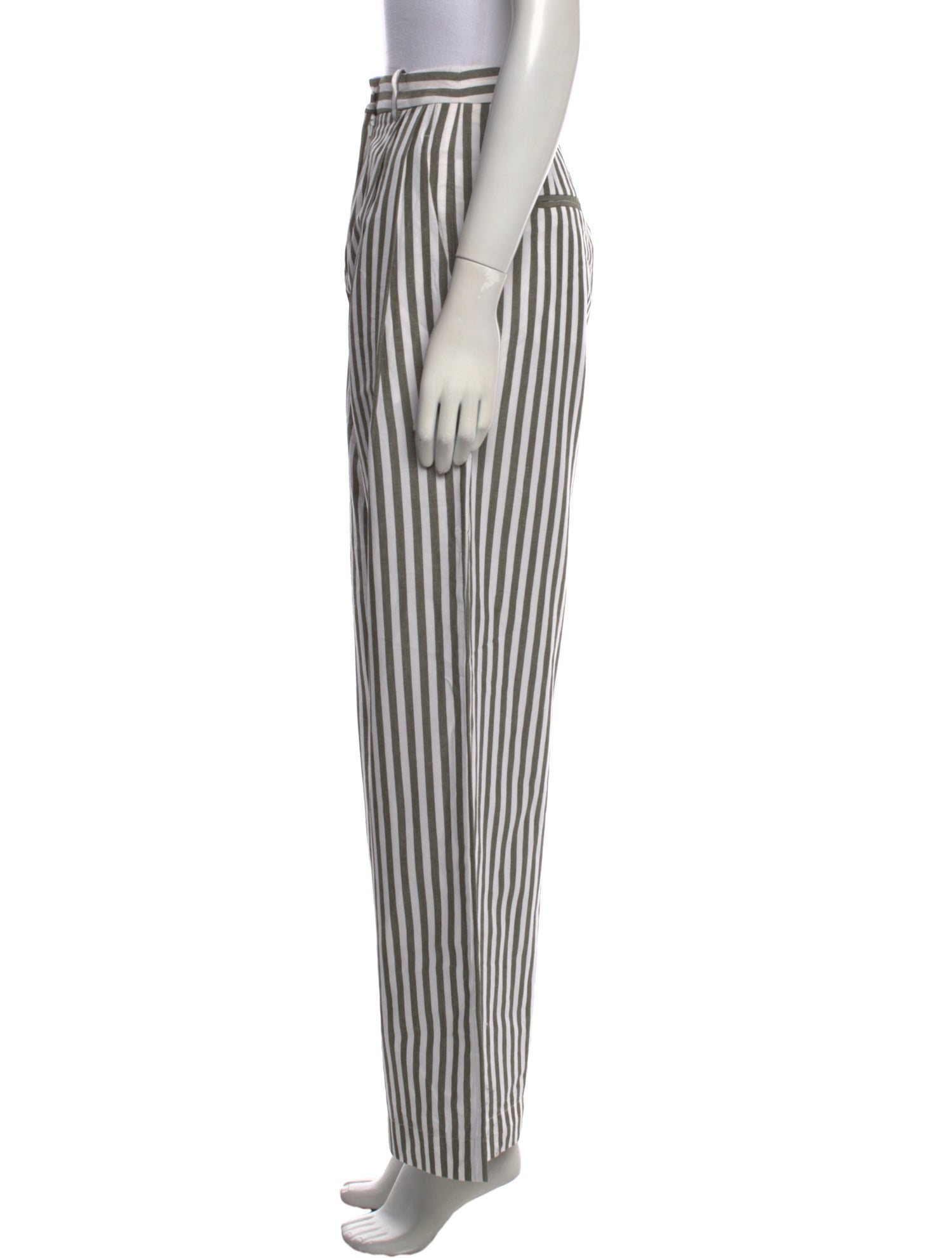 La Ligne Striped Wide Leg Pants