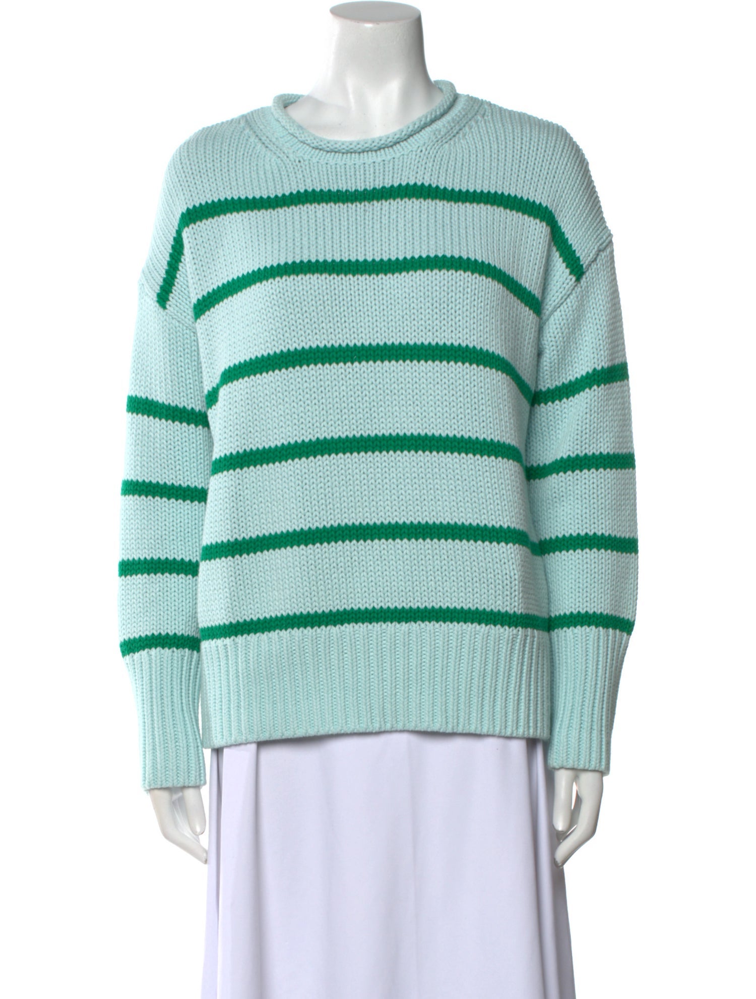 La Ligne Striped Crew Neck Sweater