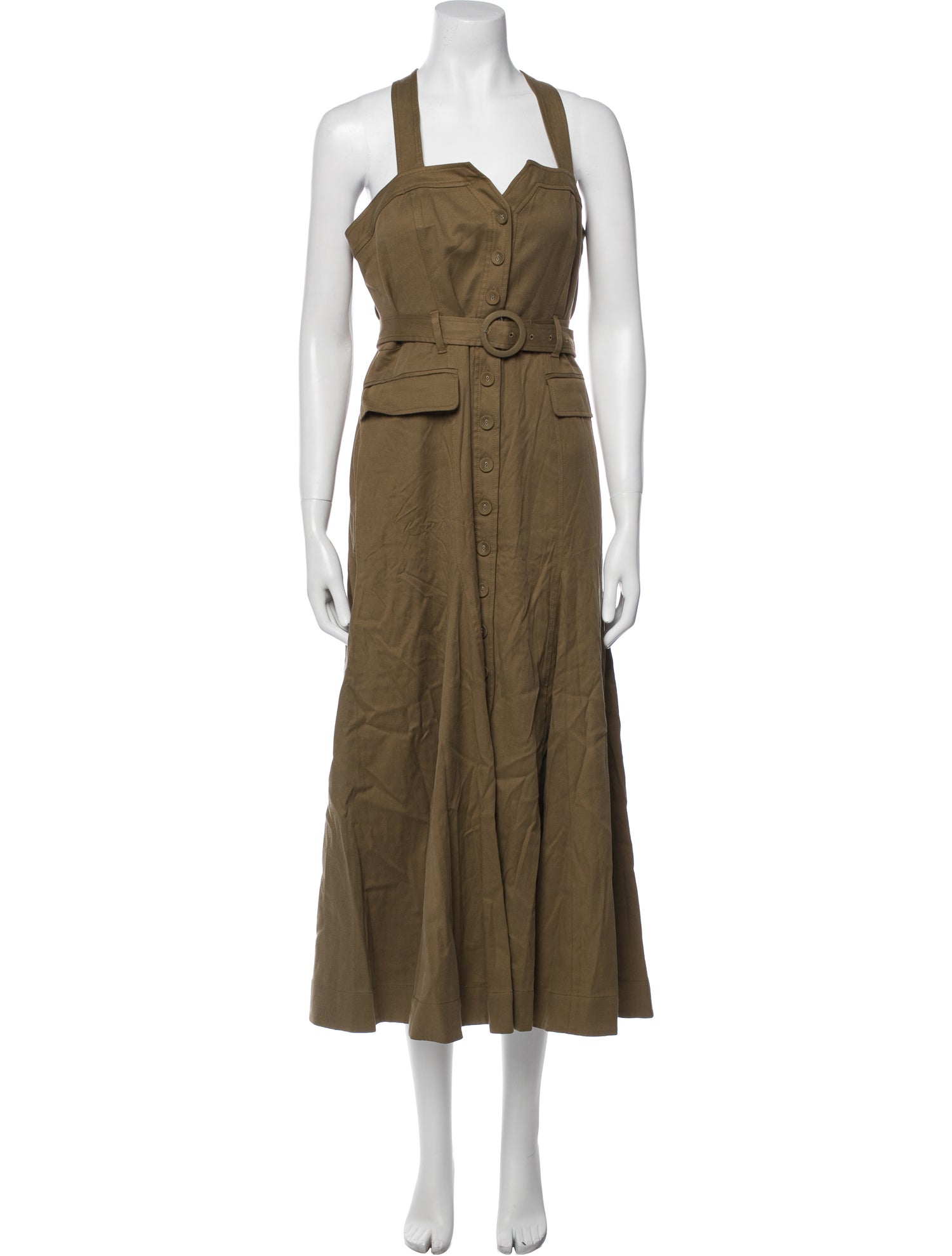 La Ligne Square Neckline Long Dress w/ Tags