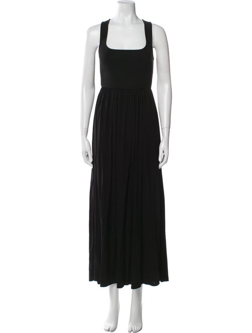 La Ligne Square Neckline Long Dress