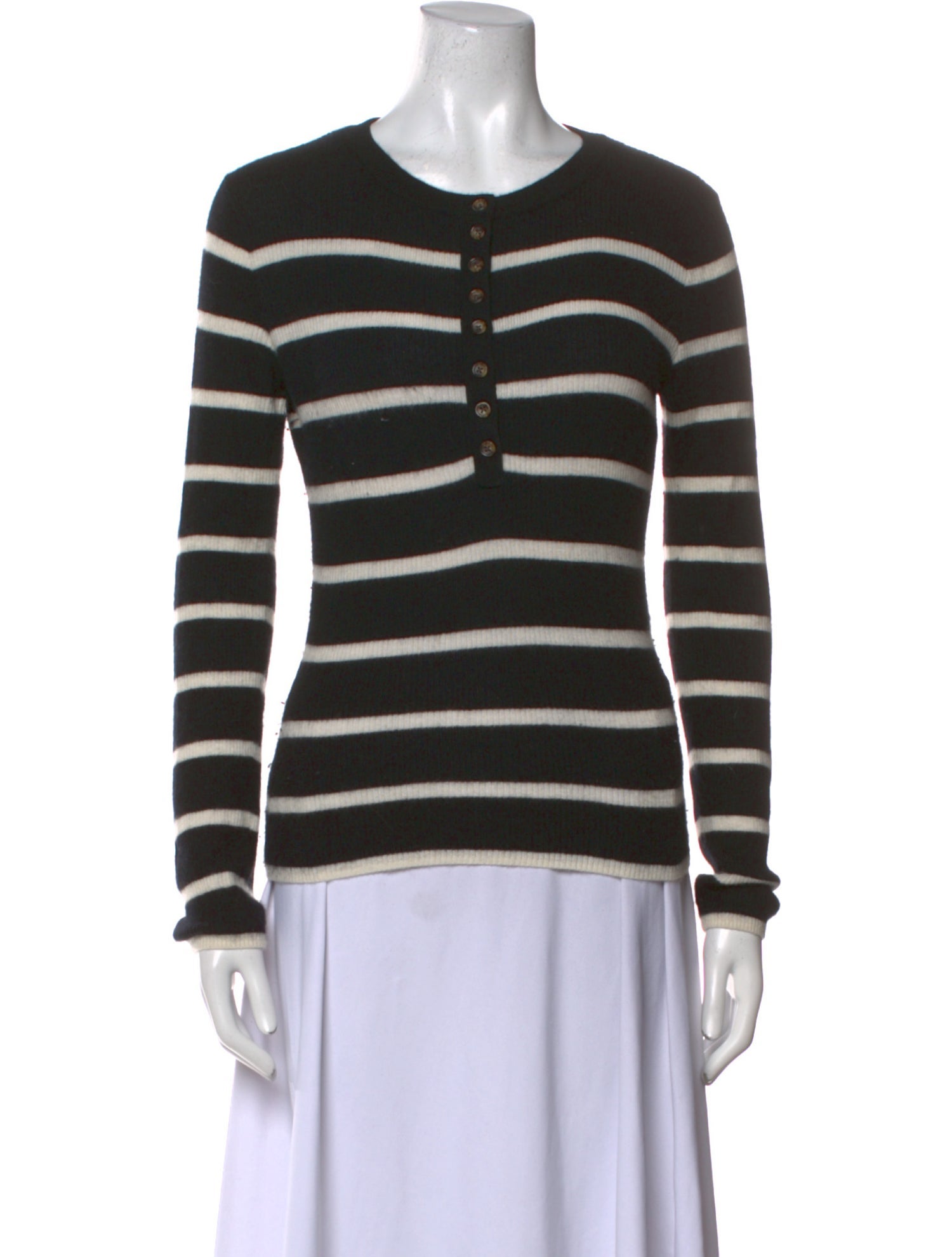 La Ligne Cashmere Striped Sweater