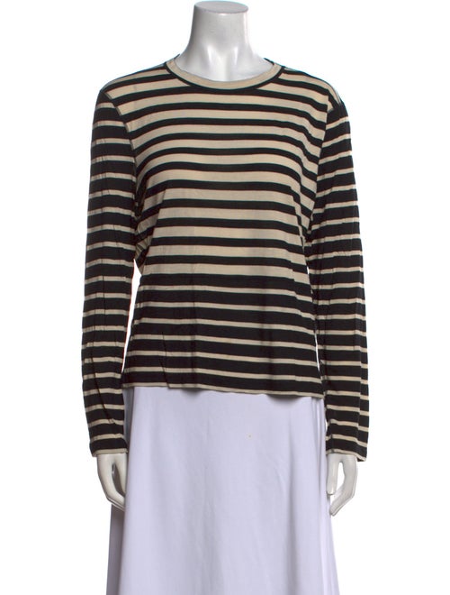 La Ligne Striped Crew Neck Top