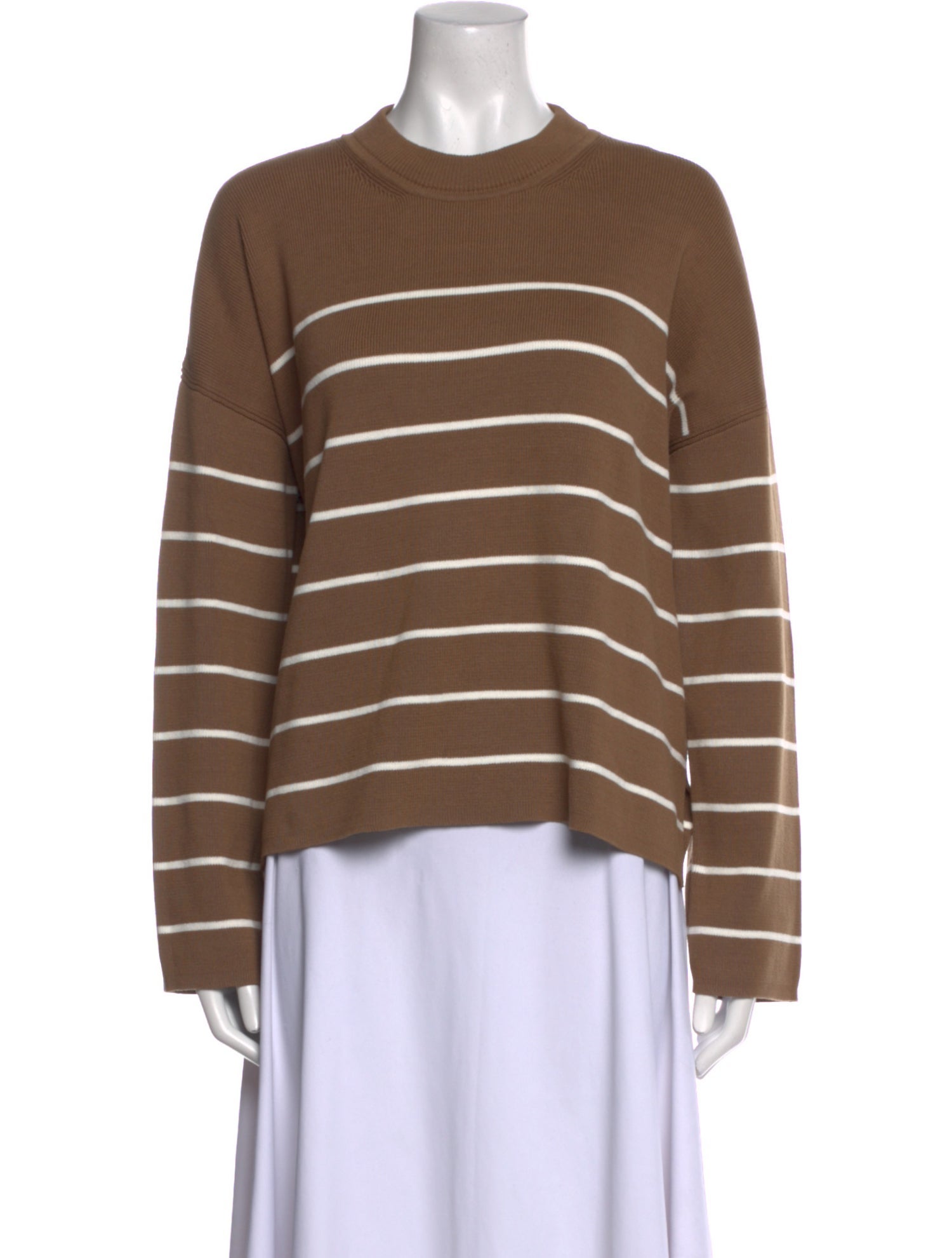 La Ligne Striped Crew Neck Top