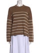 La Ligne Striped Crew Neck Top