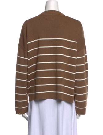 La Ligne Striped Crew Neck Top