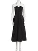 La Ligne Halterneck Long Dress