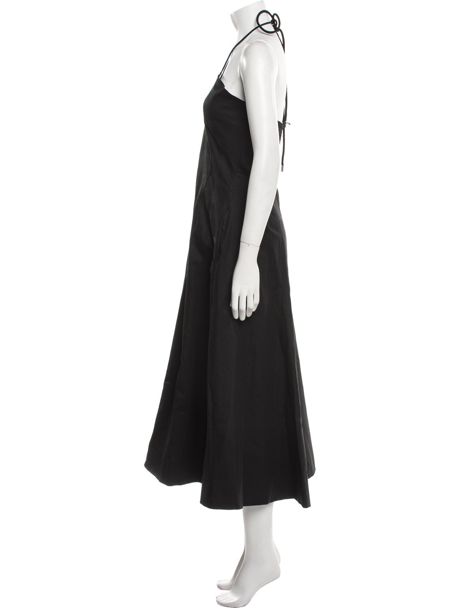 La Ligne Halterneck Long Dress