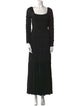 La Ligne Scoop Neck Long Dress